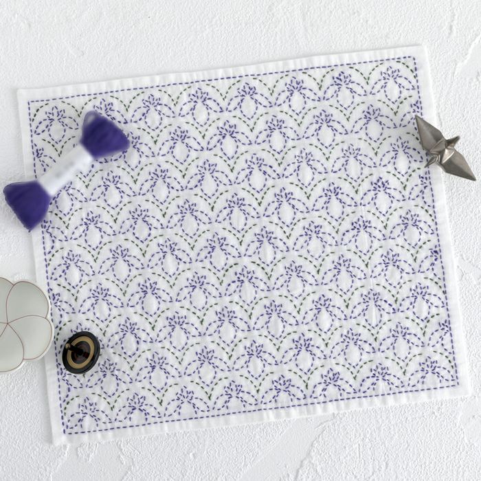 刺し子 菖蒲 | リバティ 生地、編み物、刺繍、刺し子のことなら
