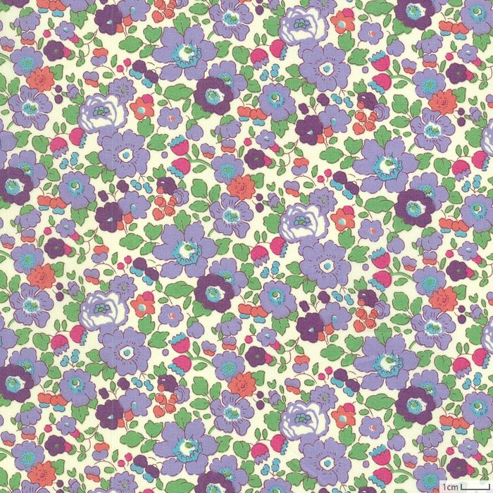 生地 リバティプリント（ホビーラホビーレオリジナル）2021SS ベッツィ  