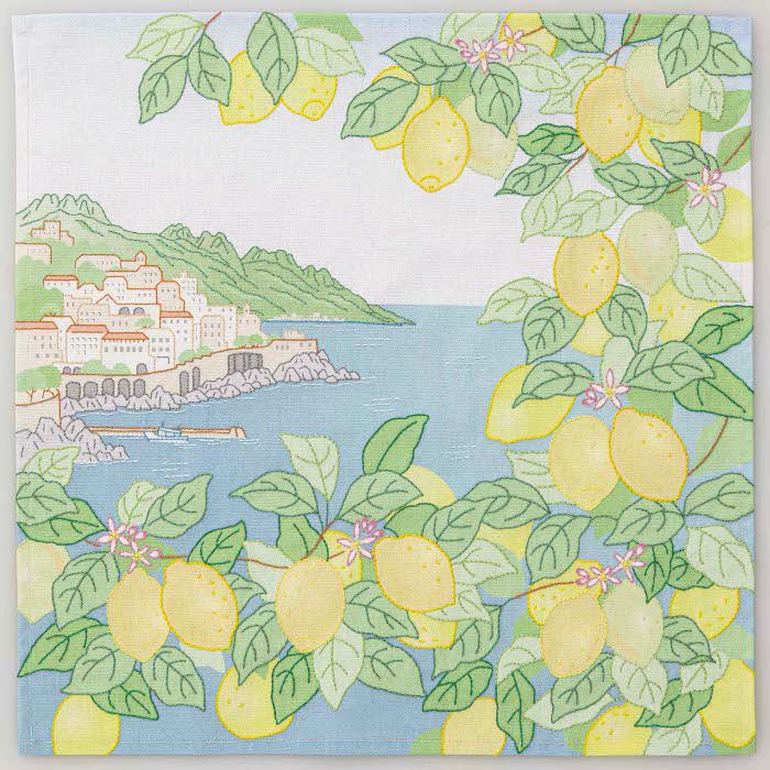 ステッチクロス＜レモンと海＞