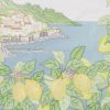 ステッチクロス＜レモンと海＞