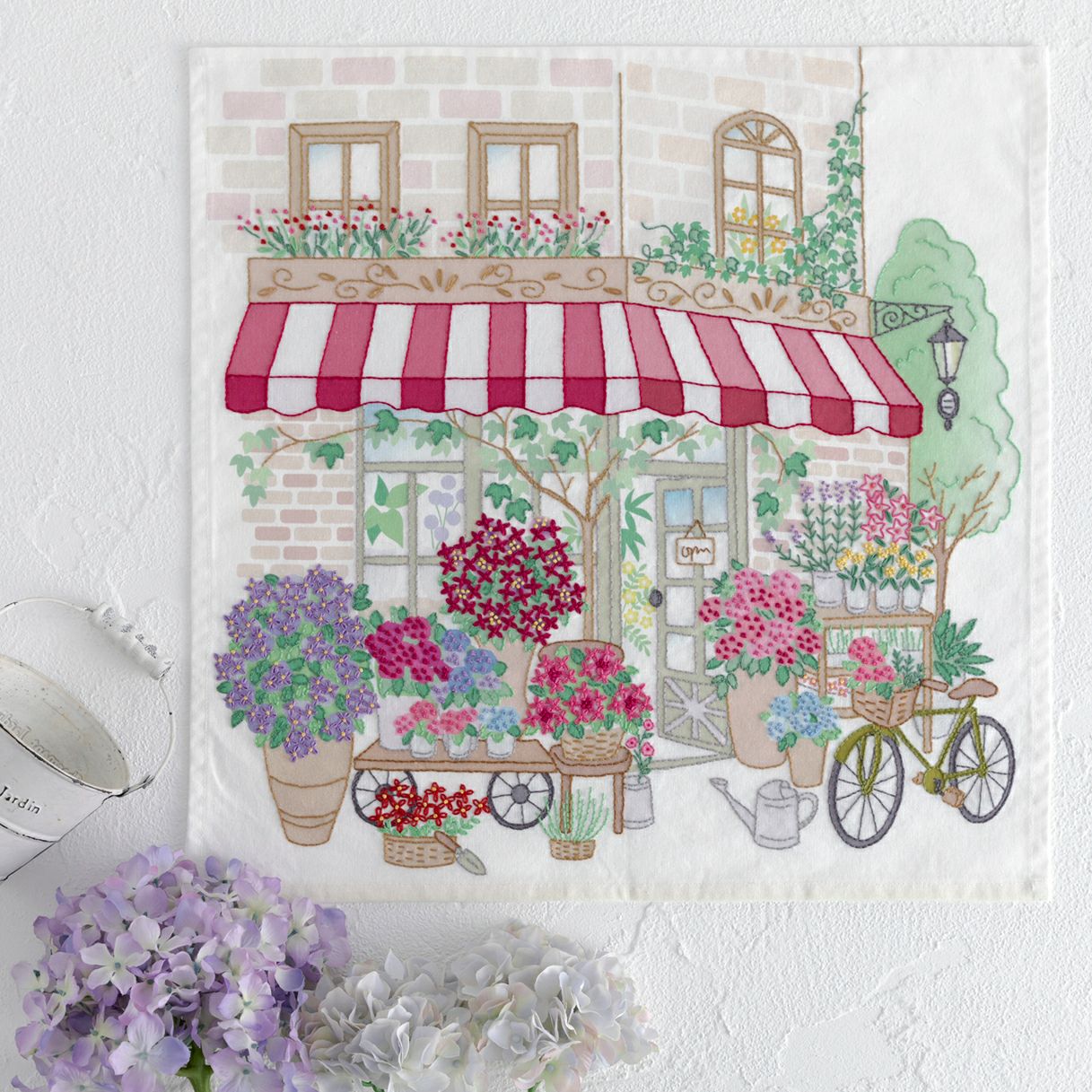 ステッチクロス＜フラワーショップ＞
