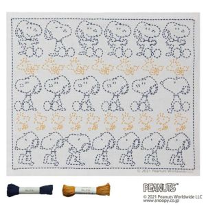 刺し子 スヌーピー＆ウッドストックセット