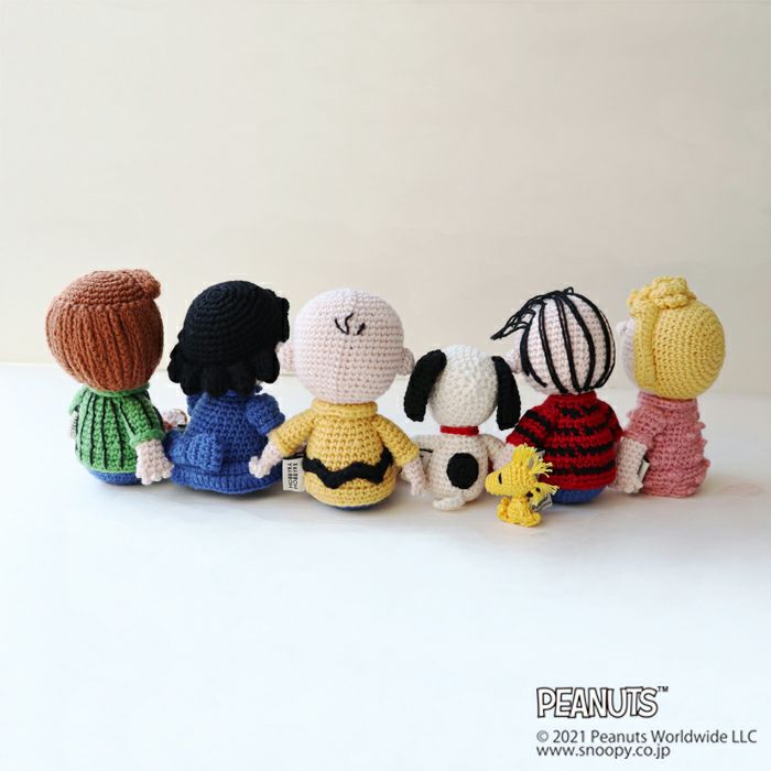 編みぐるみ＜スヌーピーと友達＞（編み物 材料セット）