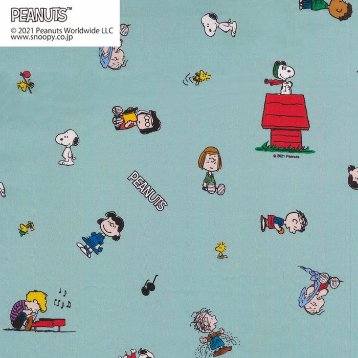 生地 ホビーラホビーレデザインコレクション シャーチング スヌーピーと友達＜02B＞