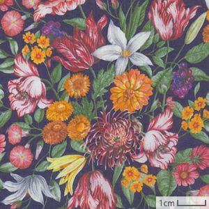 生地 リバティプリント（リバティ社）2021AW ロイヤル・ガーランド＜11BT＞