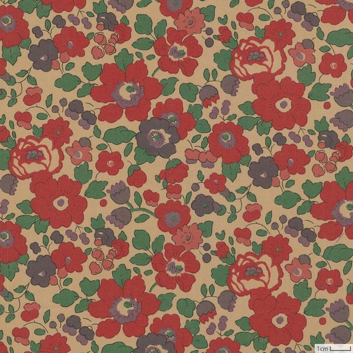 生地 リバティプリント（ホビーラホビーレオリジナル）2021AW ベッツィ＜80R＞