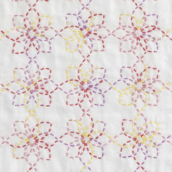 刺し子 花亀甲 | リバティ 生地、編み物、刺繍、刺し子のことなら 刺し子 花亀甲 | リバティ 生地、編み物、刺繍、刺し子のことなら