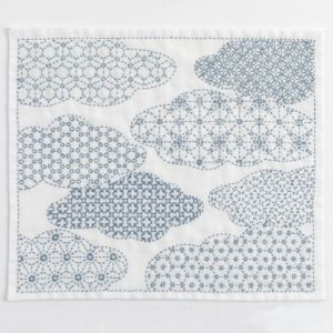 刺し子 寄せ模様＜雲＞
