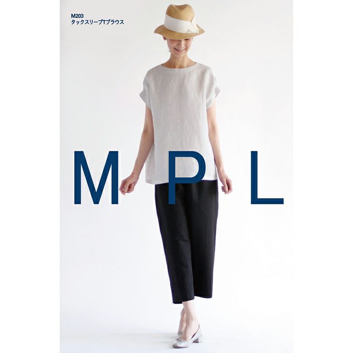 タックスリーブTブラウス（型紙） | リバティ 生地、編み物、刺繍