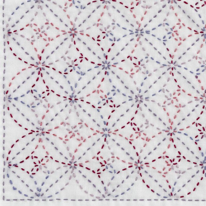 刺し子　専用画面 刺し子 25分割のふきんカラフルキット | あやこのさしこ