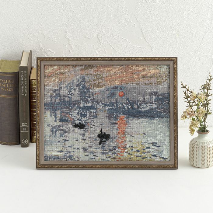 スノーグース ホビーラホビーレ　＜睡蓮の池、緑の反映＞完成品 スノーグース様 専用 ホビーラホビーレ ＜睡蓮の池、緑の反映＞完成品