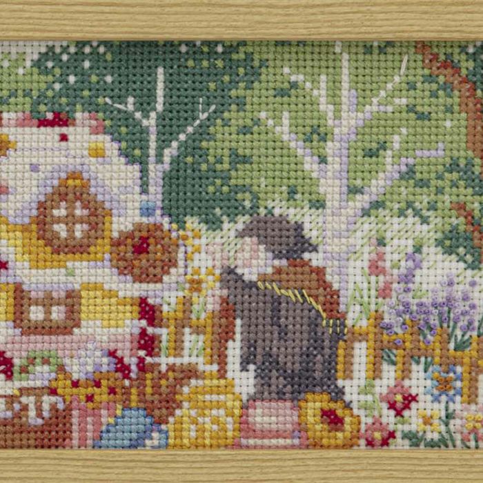 HOBBYRA クロスステッチフレーム ホームメイドケーキ 【公式通販】