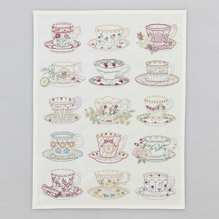 ステッチクロス＜Happiness of 75years＞ | リバティ 生地、編み物