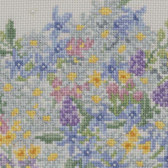 FLOWER EMBROIDERY FRONT SHORT