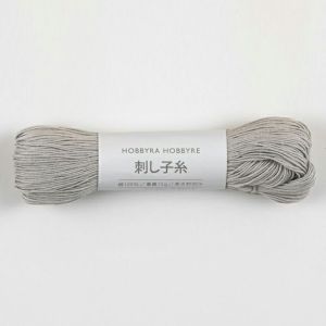 刺し子糸 パウダーグレー＜133＞