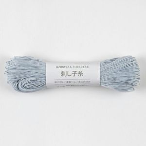 刺し子糸 スノーブルー＜104＞