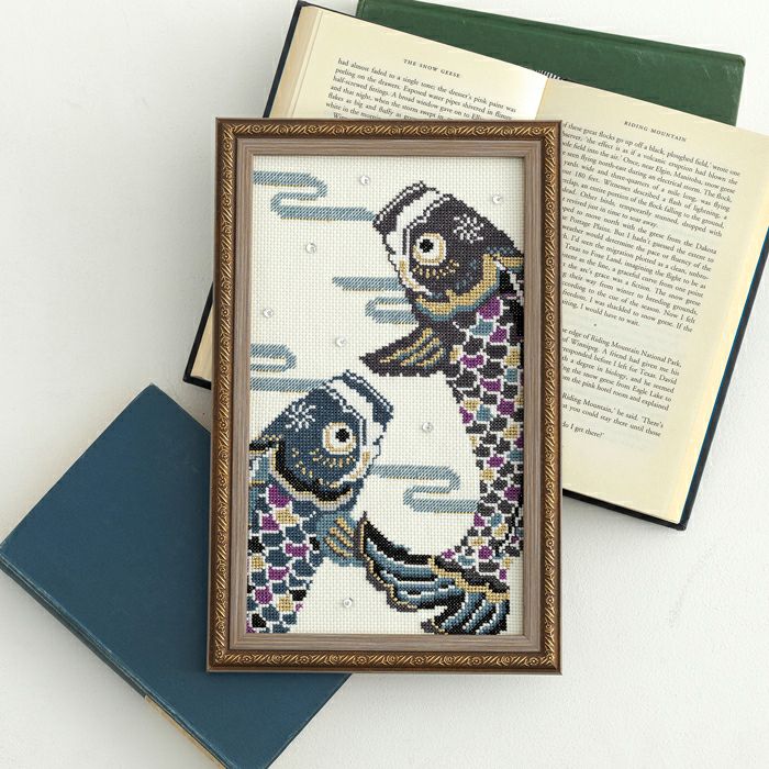 ホビーラホビーレ　タペストリー　紫陽花　完成品 ホビーラホビーレ タペストリー 紫陽花 完成品