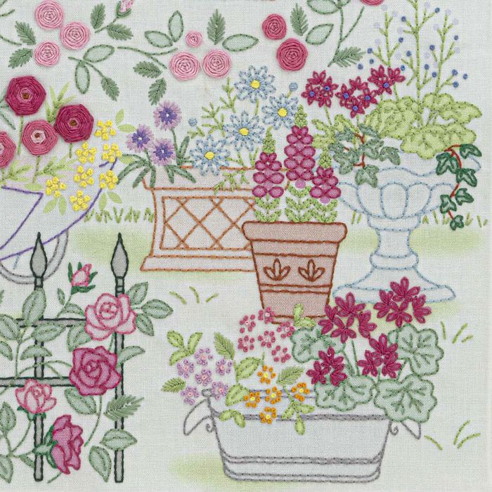 ステッチクロス＜薔薇の香りに誘われて＞ | リバティ 生地