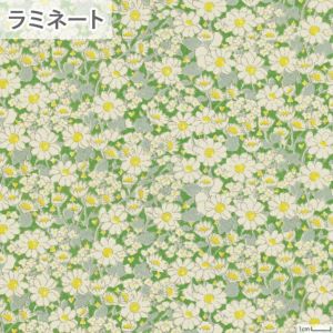 リバティプリント ラミネート アリスW＜03G＞生地 （ホビーラホビーレオリジナル）2023SS