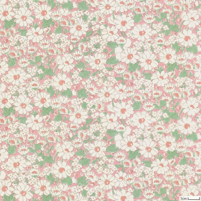 リバティプリント アリスW＜06G＞生地 （ホビーラホビーレオリジナル