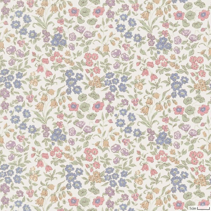 リバティプリント ベッツィ・ベリー＜09L＞生地 （ホビーラホビーレ  