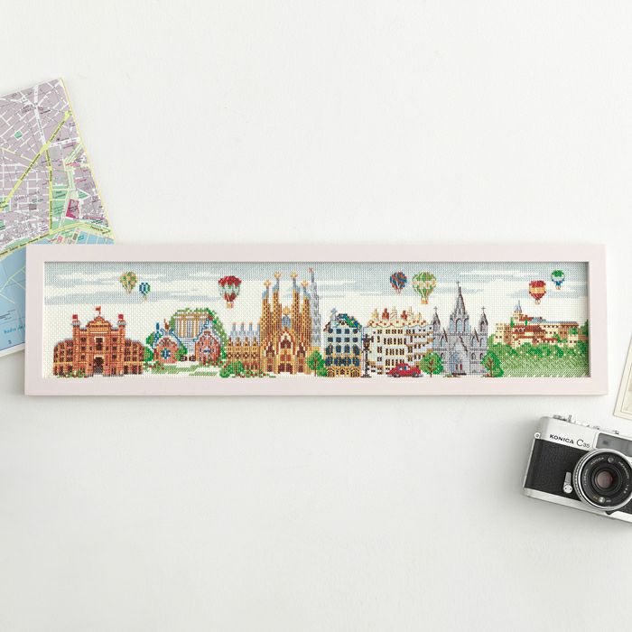 クロスステッチフレーム＜イギリス～ウェストミンスター宮殿