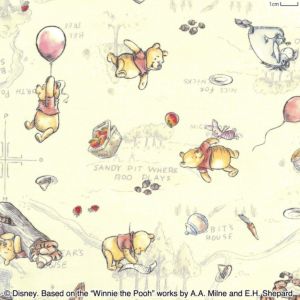 Winnie the Pooh～森のなかまたち～ | リバティ 生地、編み物、刺繍 