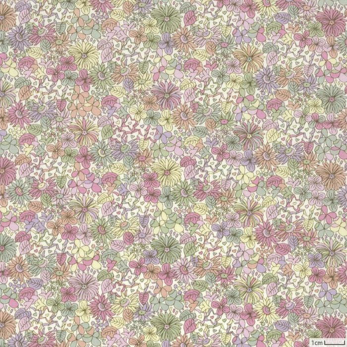 ルビーリバティ小物トレーオーダーページ リバティプリント ルビー＜01X＞生地 （ホビーラホビーレオリジナル