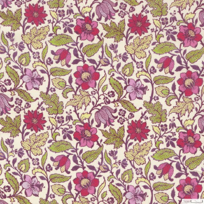 リバティプリント エメリー・ウォーカー＜10BL＞生地 （ホビーラ