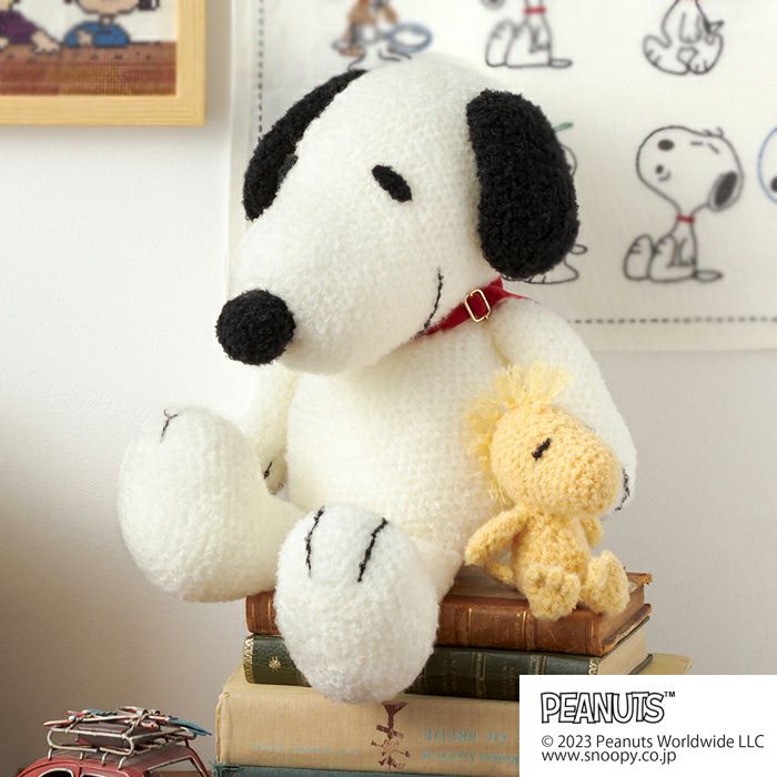 編みぐるみ＜スヌーピーとバス＞（編み物 材料セット） | リバティ  