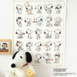 ステッチクロス＜スヌーピー大好き＞