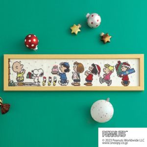 クロスステッチフレーム＜メリークリスマス！チャーリー・ブラウン＞