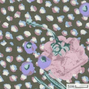 リバティプリント ソフトビエラ ジュニパー<01GR>生地 リバティプリント ソフトビエラ ジュニパー<01GR>生地