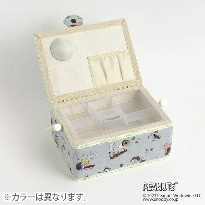 ホビーラホビーレ スヌーピー ソーイング缶セット 新品
