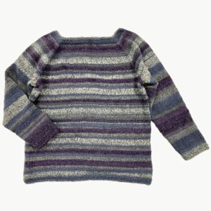 【レシピなし】トップダウンセーター＜ロービングキッス50N＞（編み物 材料セット）