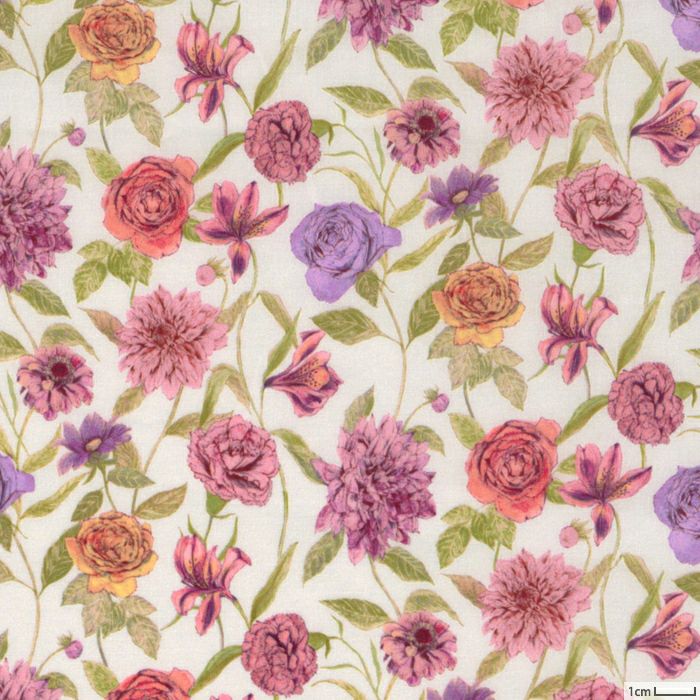 リバティプリント アーカイブ・ギンガム＜06GR＞生地 （ホビーラ  