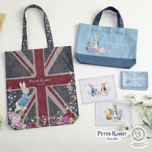 シーチング パネルクロス ピーターラビット（TM）となかまたち＜01X＞生地 ホビーラホビーレデザインコレクション