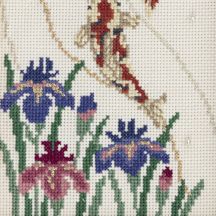 クロスステッチフレーム＜滝のぼり＞ | リバティ 生地、編み物、刺繍