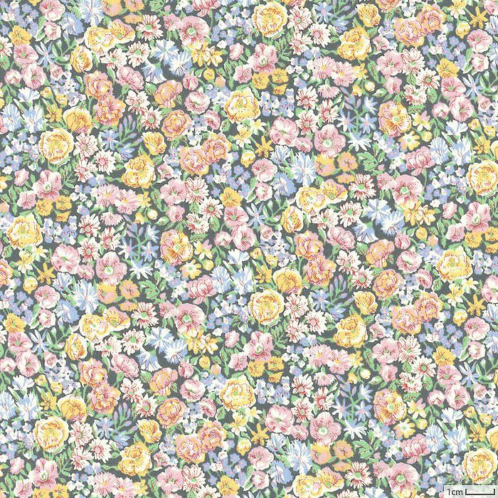 リバティプリント チャイブ＜22L＞生地 （ホビーラホビーレオリジナル