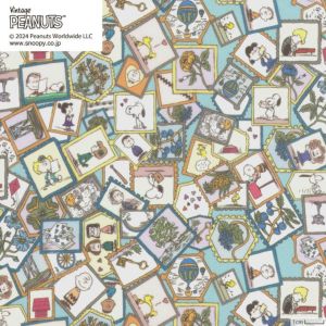 【8/25予約】リバティプリント スタンプ・コレクション＜03B＞生地  （ホビーラホビーレオリジナルカラー）2024SS
