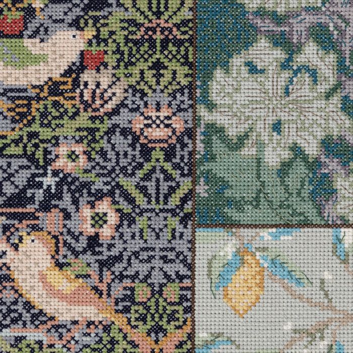 クロスステッチフレーム＜コレクション～花と樹～＞ | リバティ 生地 