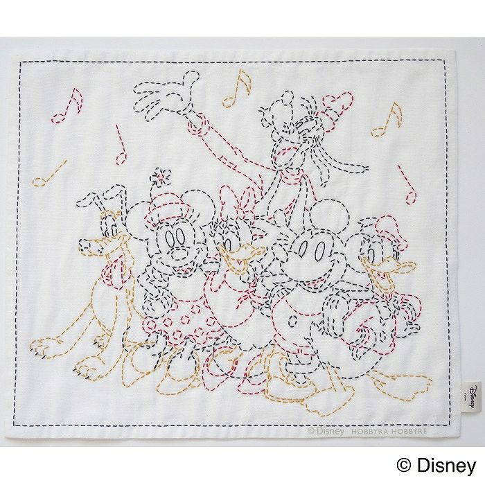 刺し子 Happy Friends | リバティ 生地、編み物、刺繍、刺し子のこと