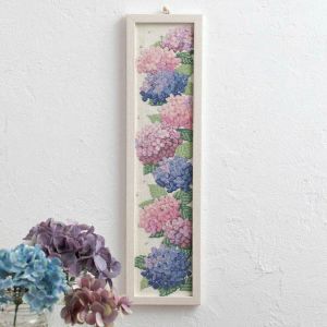クロスステッチフレーム＜紫陽花ならべ＞ | リバティ 生地、編み物 