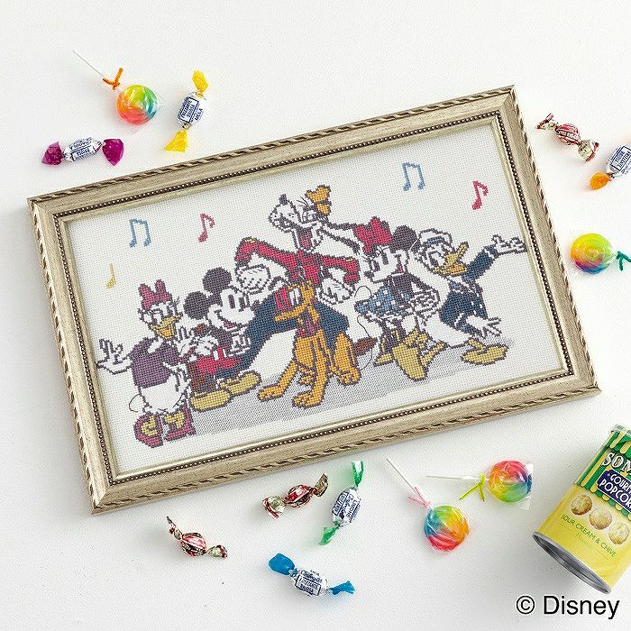 クロスステッチフレーム＜Mickey＆Friends～幸せな日々～＞ | リバティ