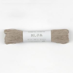 刺し子糸 ホワイトモカ＜137＞