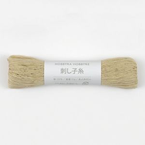 刺し子糸 ミルクティー＜135＞