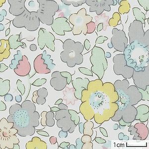 リバティプリント ベッツィ・マーサ＜12X＞生地 （ホビーラホビーレ