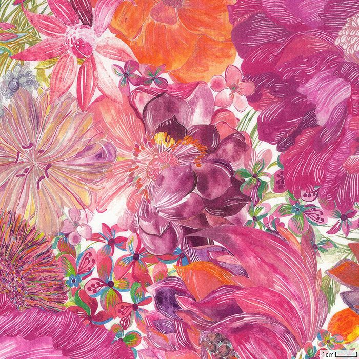 リバティプリント ハムステッド・サマー＜03P＞ 生地 （ホビーラ  