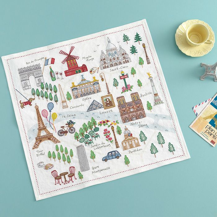 ステッチクロス＜クラシッククリスマス＞ | リバティ 生地、編み物