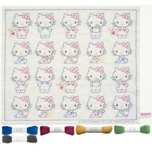 刺し子 ハッピー ハローキティセット